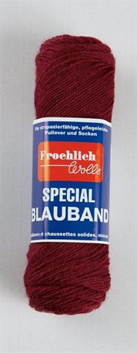 0007 Mørkerød, Blauband fra Froehlich Wolle
